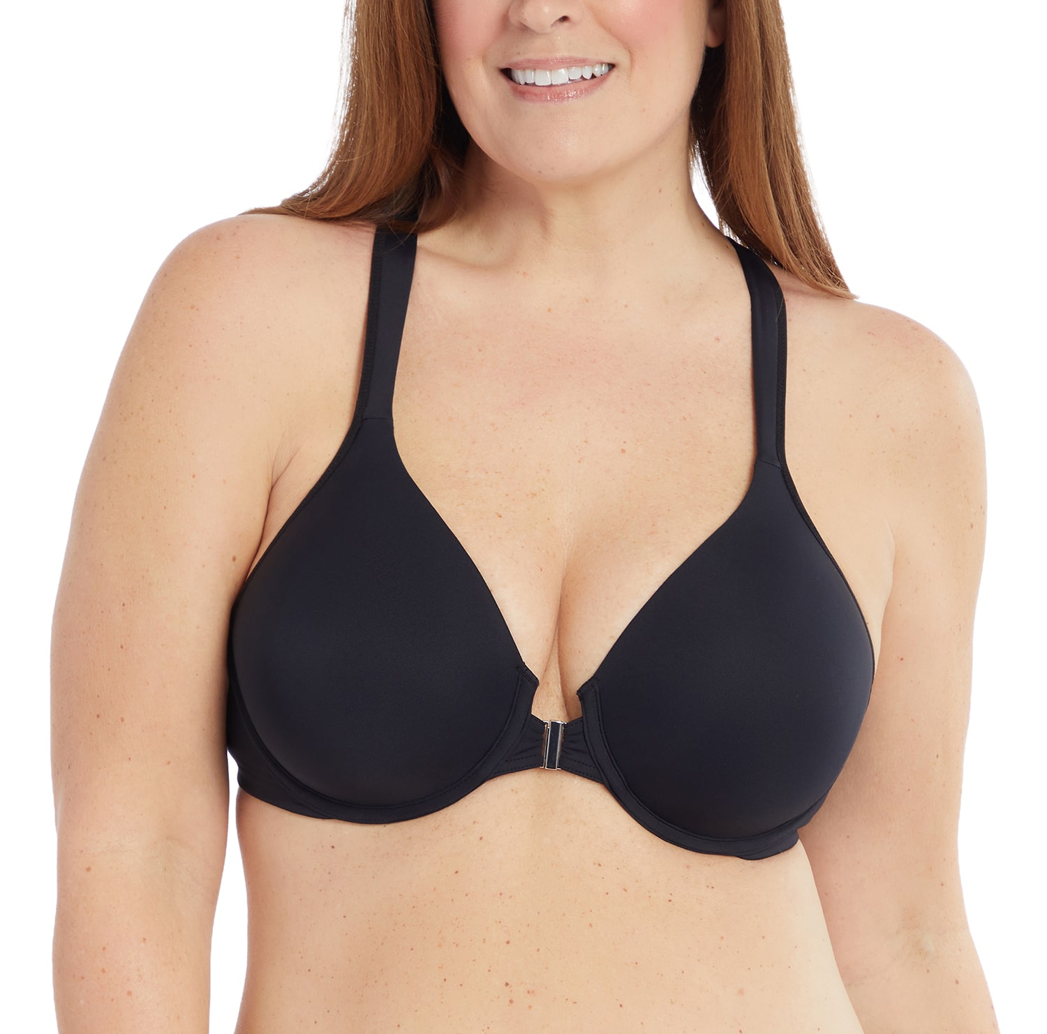 Leading Lady The Adela - Underwire Front-Closure Racerback T-Shirt Bra 5416