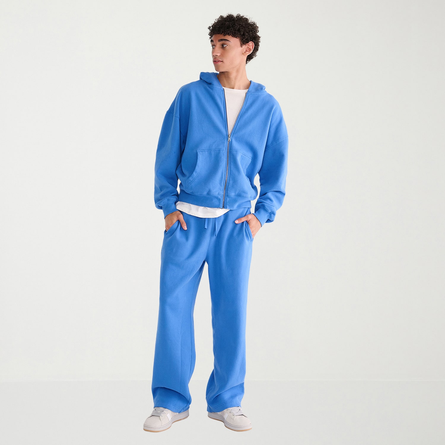 AEROPOSTALE Mens Long Sleeve Fleece Zipper Hoodie