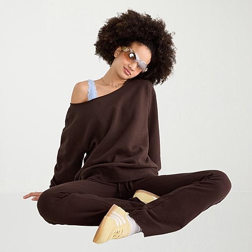 Aéropostale Womens Knit Flare Juniors Full Length Leggings In Brown