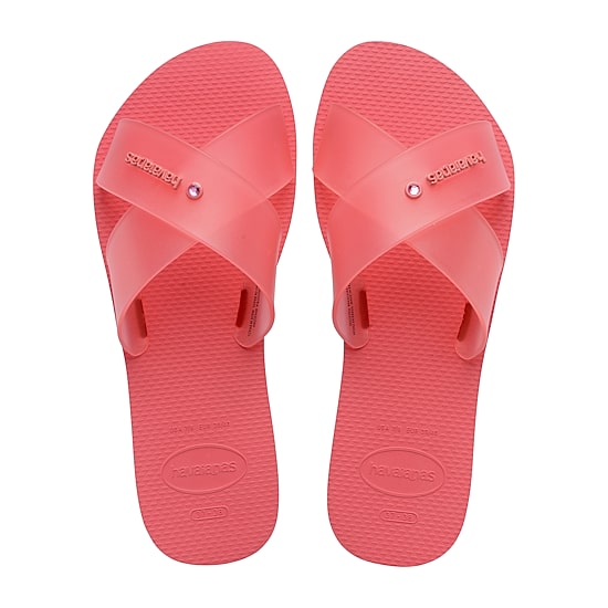 Havaianas® Womens Aqua Jelly Slide Sandals