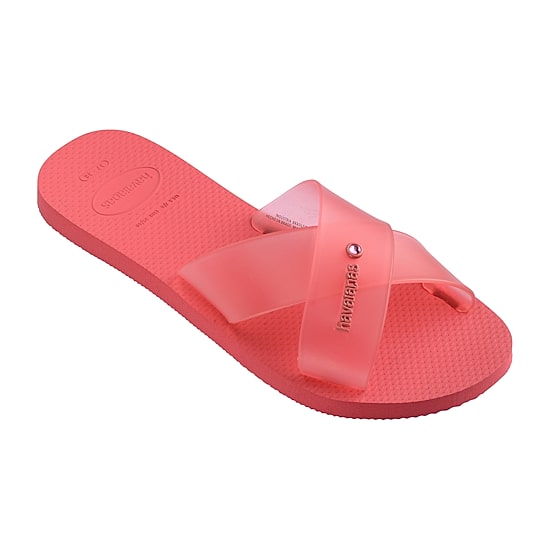 Havaianas® Womens Aqua Jelly Slide Sandals