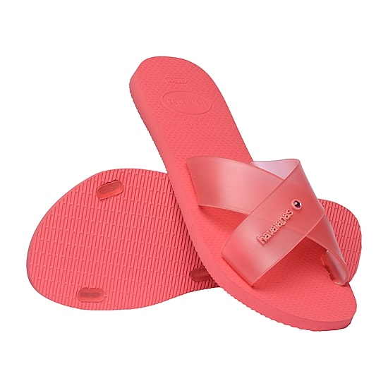 Havaianas® Womens Aqua Jelly Slide Sandals