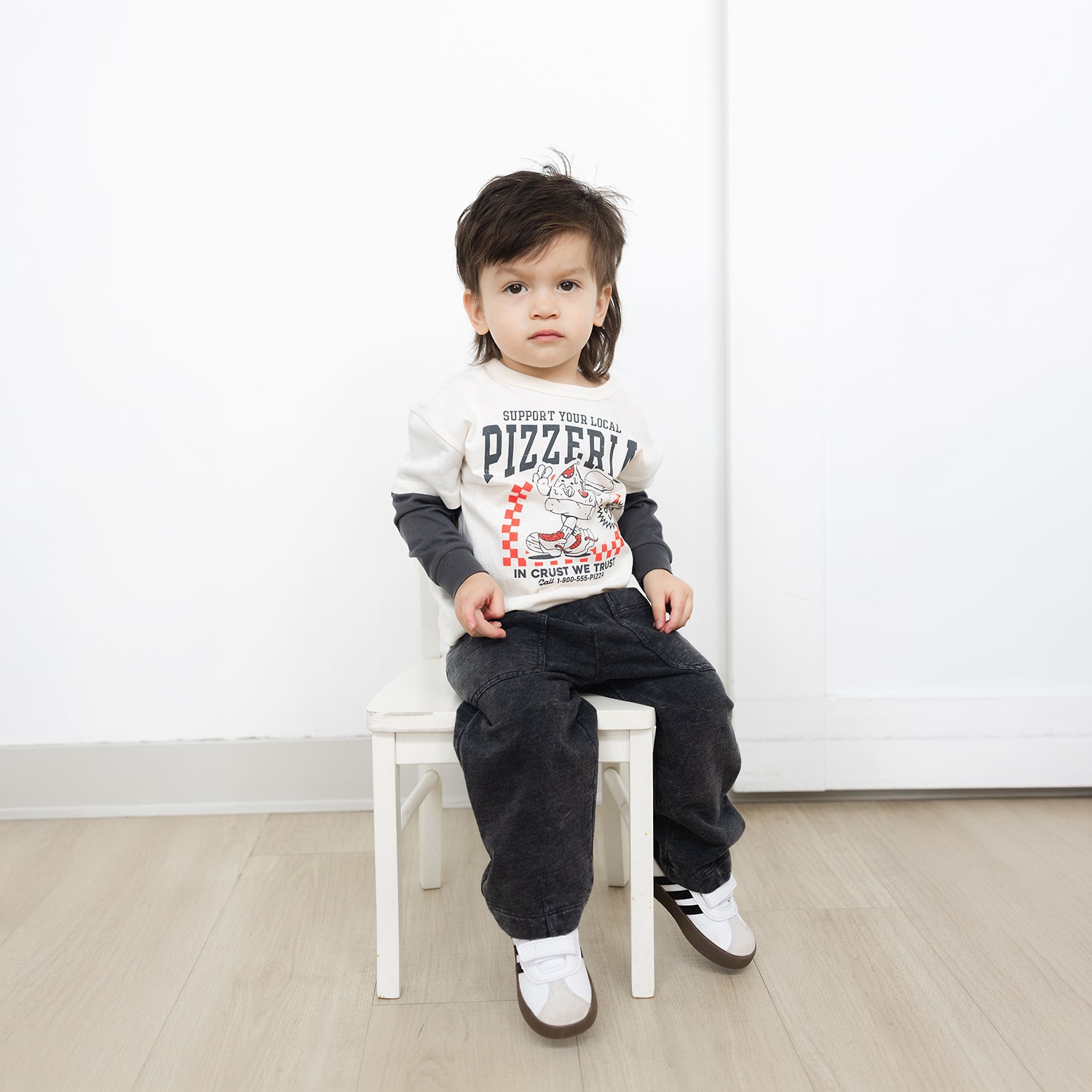 Grayson Little Toddler Boys Straight Relaxed Fit Pull-On Pant