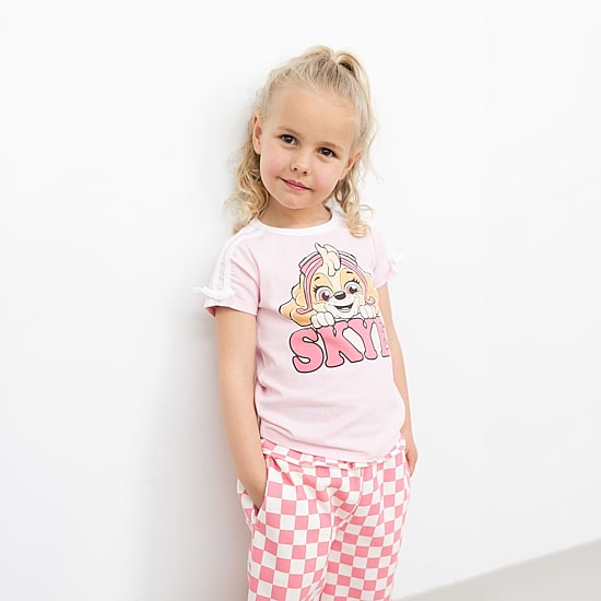 Grayson Little Toddler Girls Wide Leg Relaxed Fit Pull-On Pant