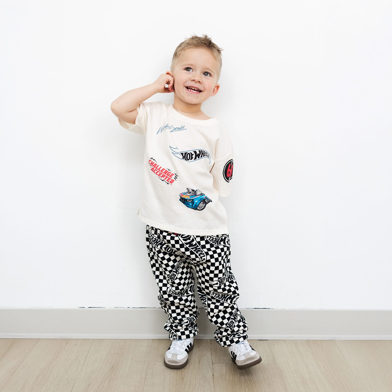 Grayson Little Toddler Boys Hot Wheels 2-pc. Pant Set