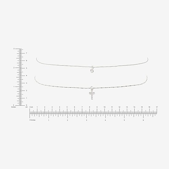 AEROPOSTALE Womens 14 Inch Curb Chain Necklace
