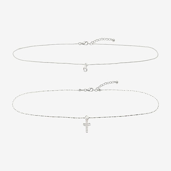 AEROPOSTALE Womens 14 Inch Curb Chain Necklace