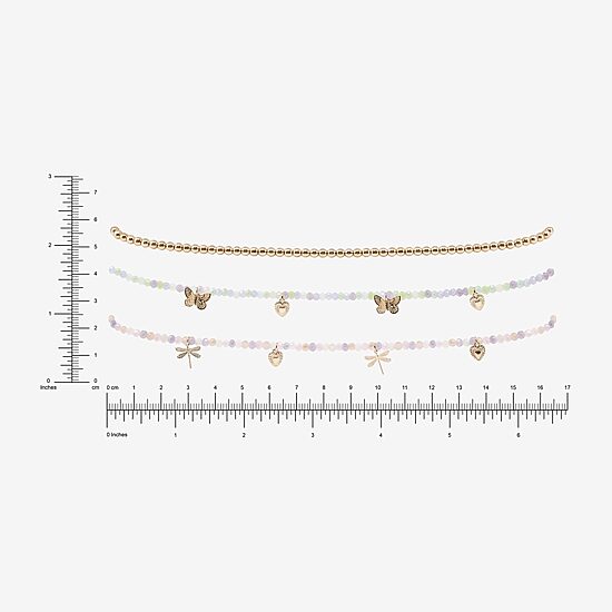 AEROPOSTALE Womens Glass 14 Inch Choker Necklace