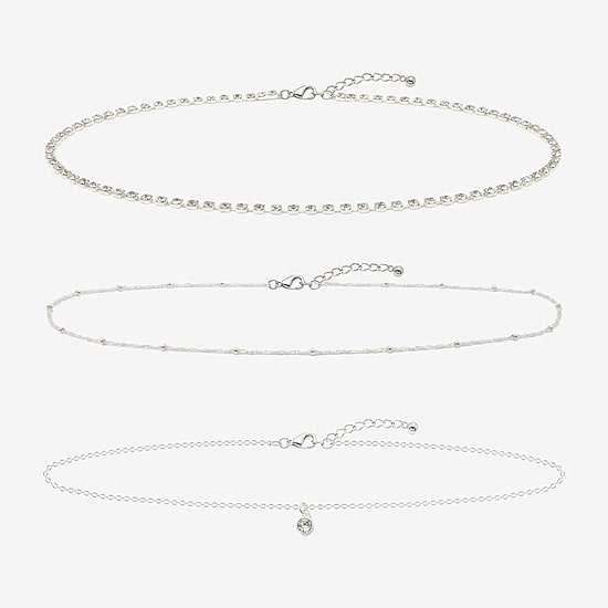 AEROPOSTALE Womens 14 Inch Curb Chain Necklace