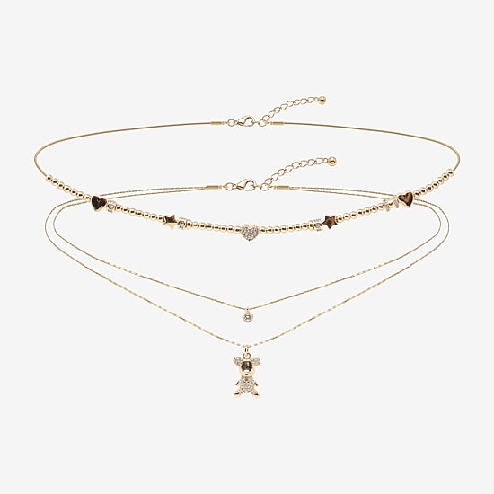 AEROPOSTALE Womens Glass 14 Inch Choker Necklace