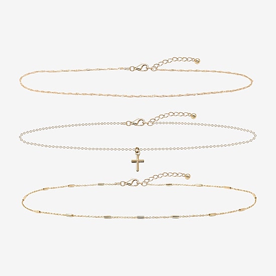 AEROPOSTALE Womens 14 Inch Curb Chain Necklace