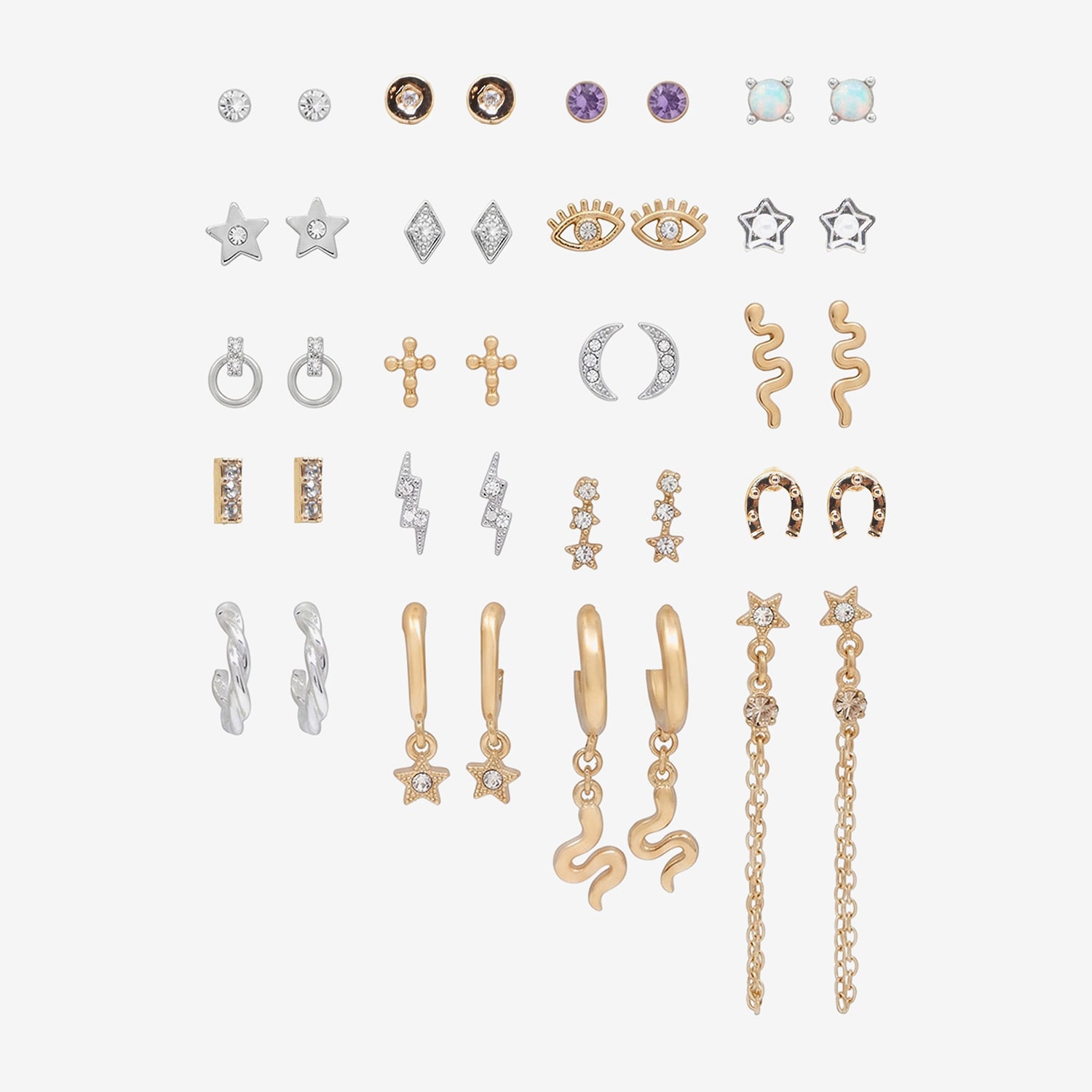 AEROPOSTALE Womens Glass Earring Set