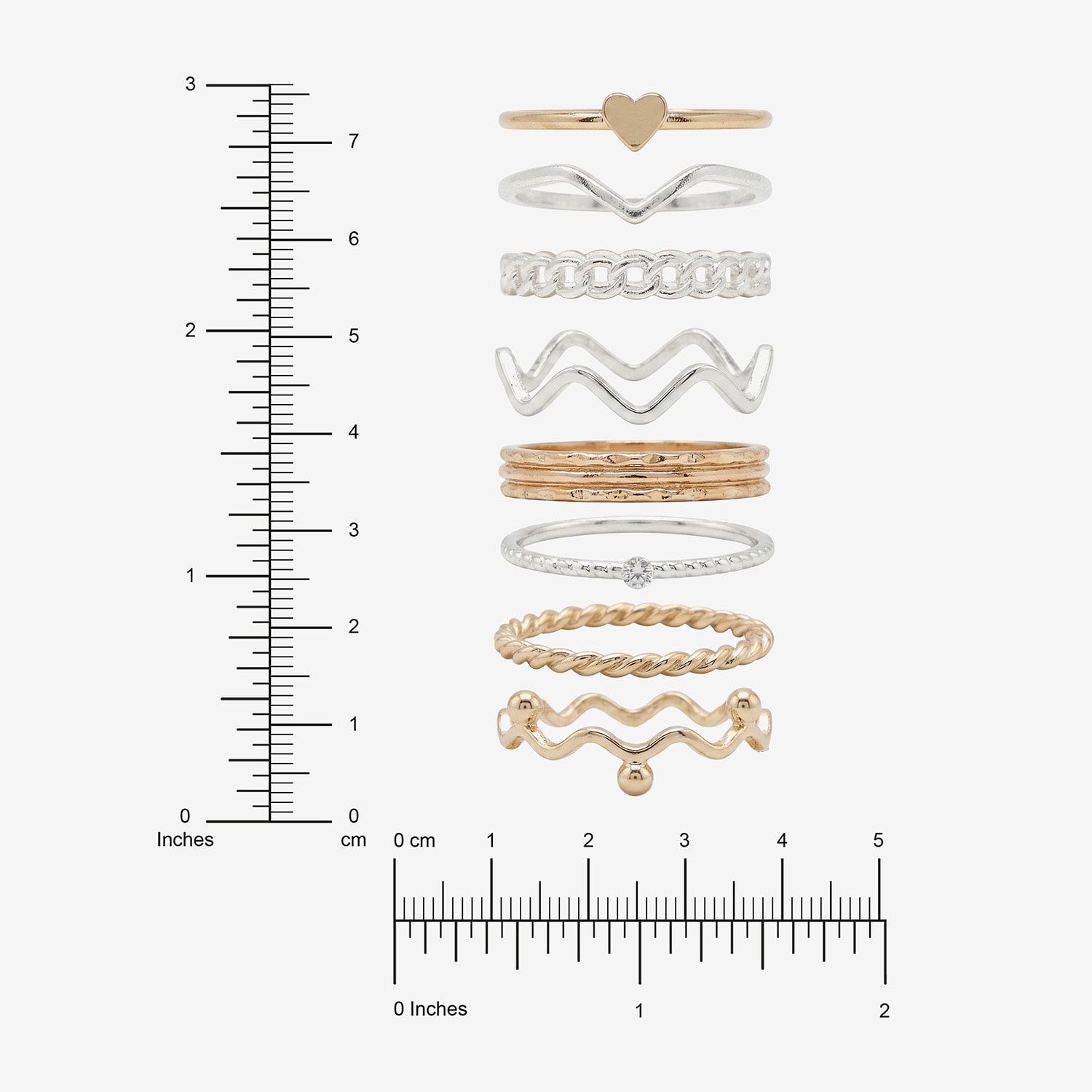 AEROPOSTALE Womens Ring Set
