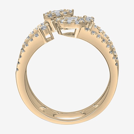 Limited Quantities! Womens 7MM 1/2 CT. T.W. Natural White Diamond 10K Gold Band