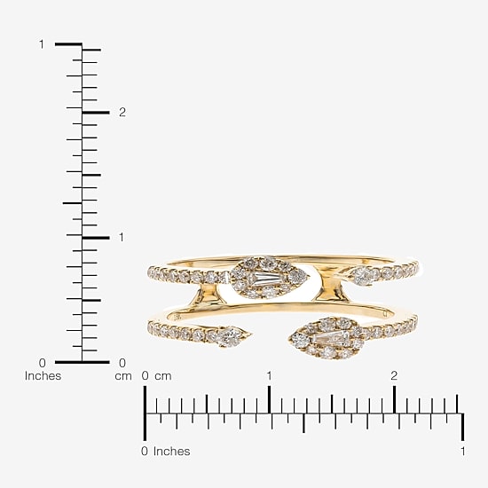 Limited Quantities! Womens 7MM 1/2 CT. T.W. Natural White Diamond 10K Gold Band