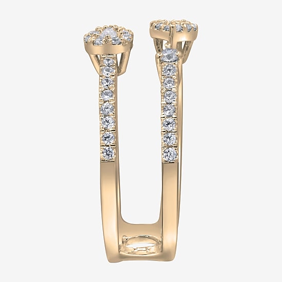 Limited Quantities! Womens 7MM 1/2 CT. T.W. Natural White Diamond 10K Gold Band