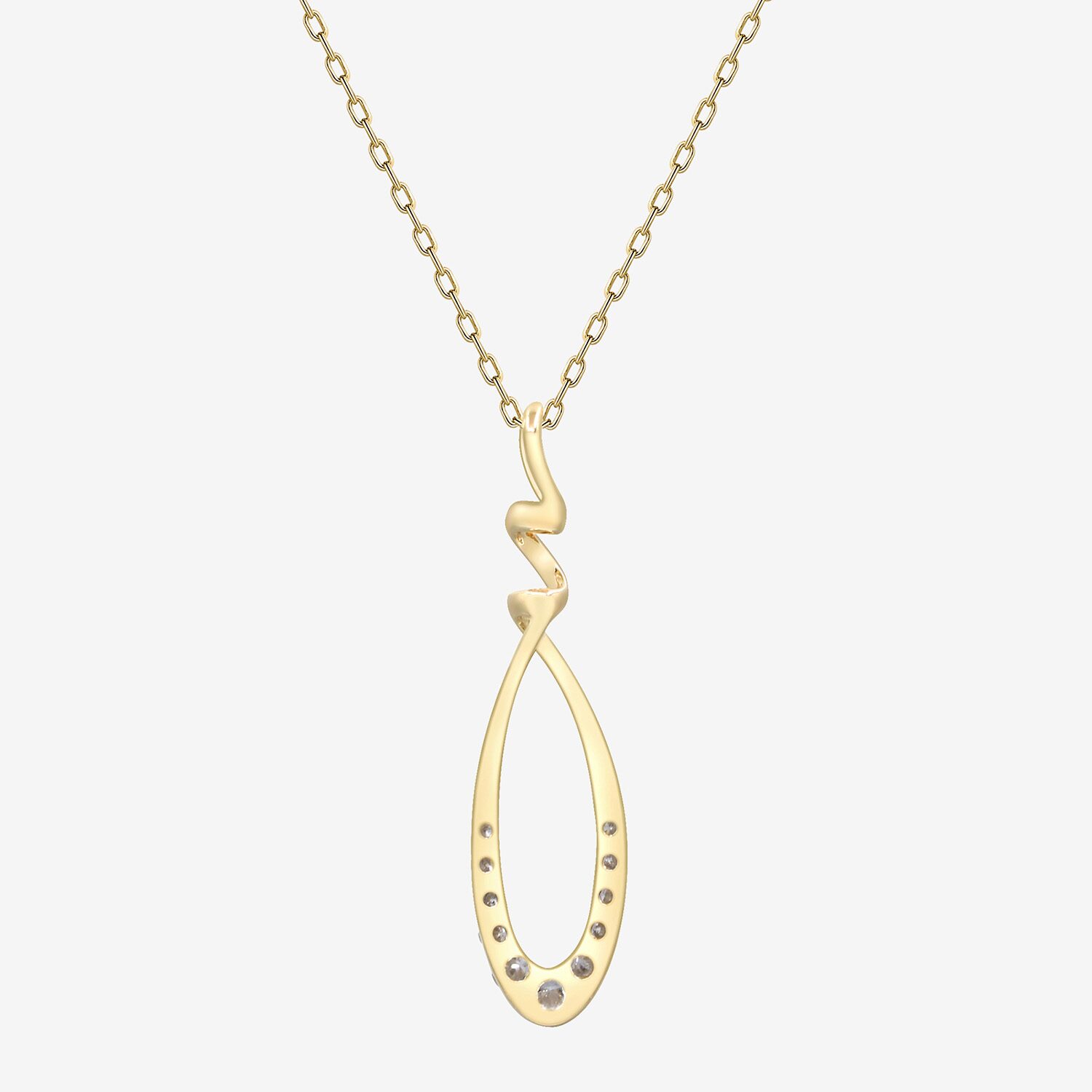 Limited Quantities! Womens 1/7 CT. T.W. Natural White Diamond 14K Gold 18 Inch Pendant Necklace