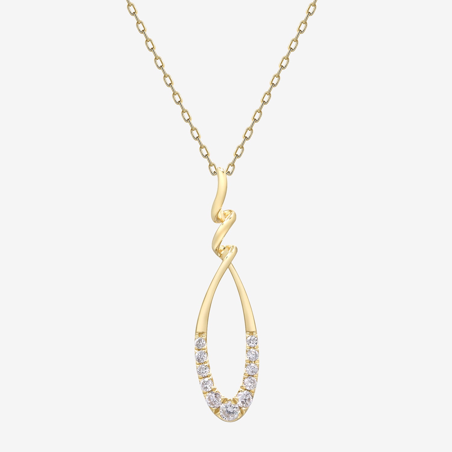 Limited Quantities! Womens 1/7 CT. T.W. Natural White Diamond 14K Gold 18 Inch Pendant Necklace
