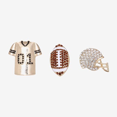 Mixit Glass Brooch In Multiple Colors