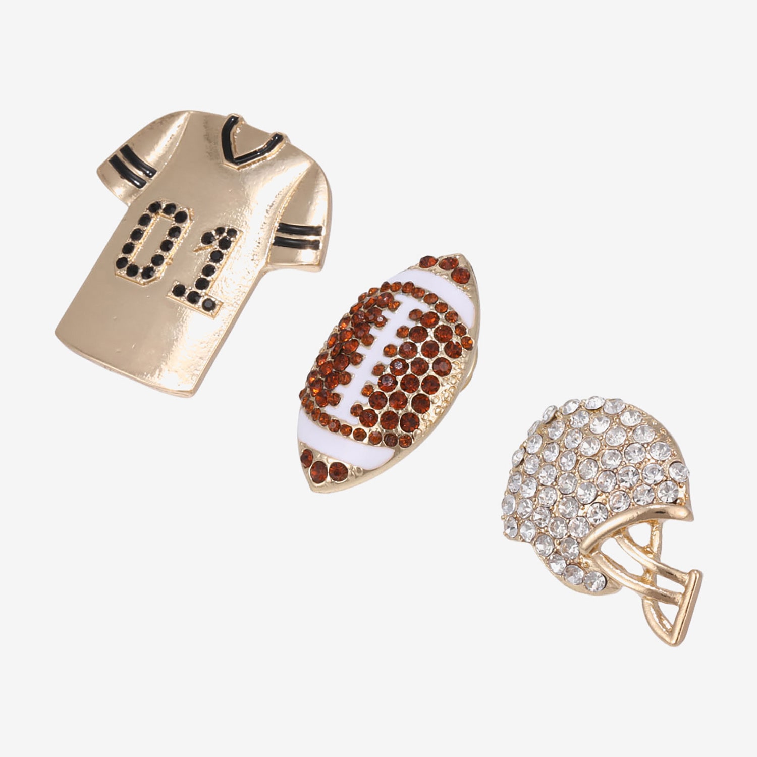 Mixit Glass Brooch