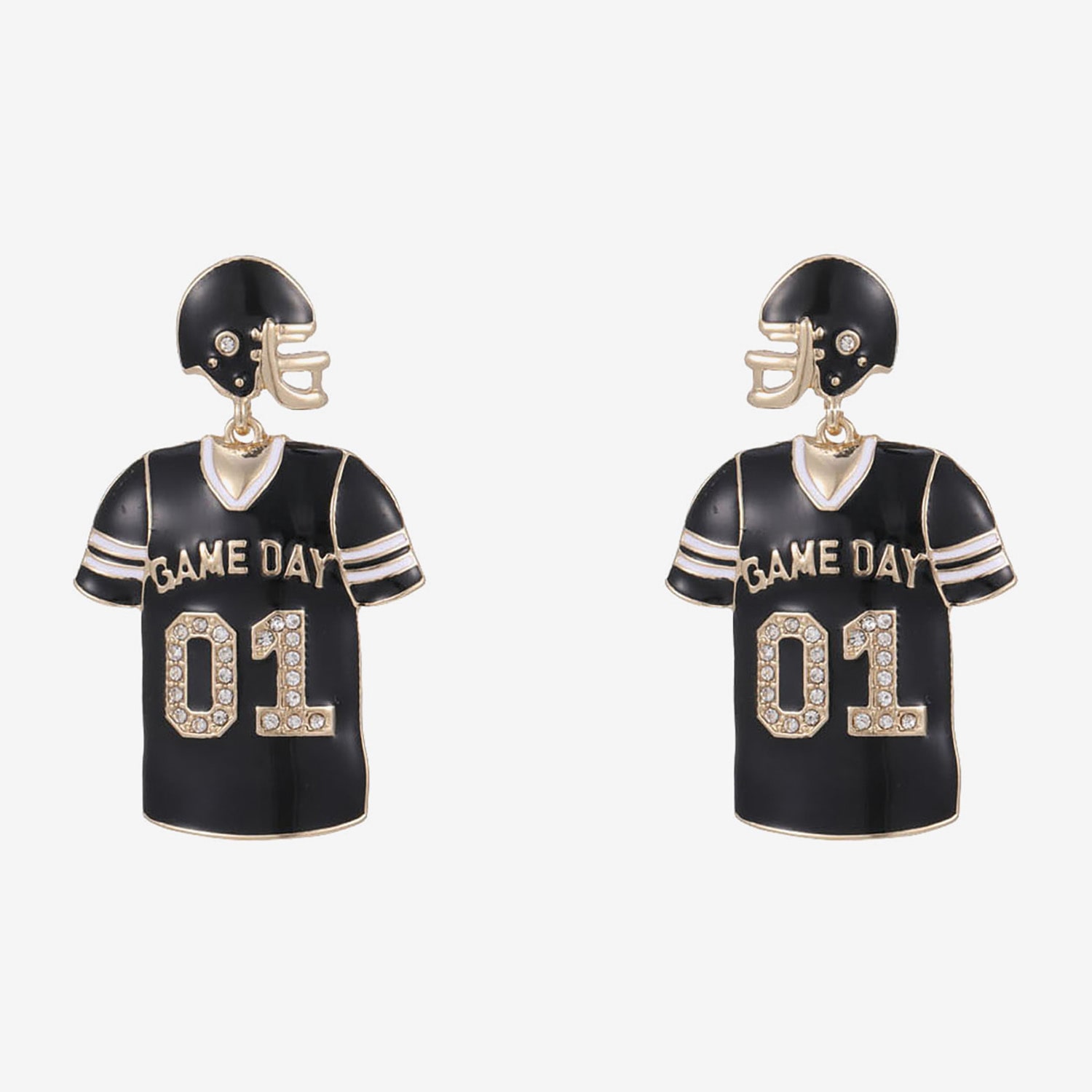 Mixit Game Day Womens Drop Earrings