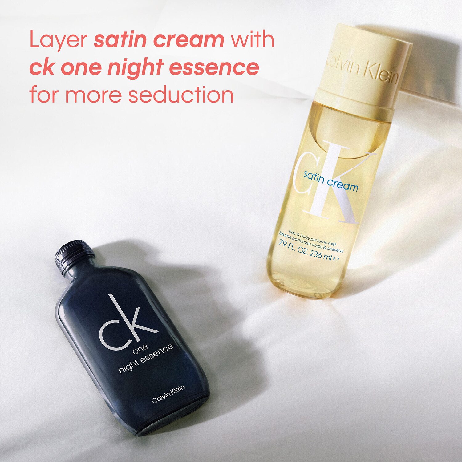 Calvin Klein Satin Cream Hair & Body Perfume Mist