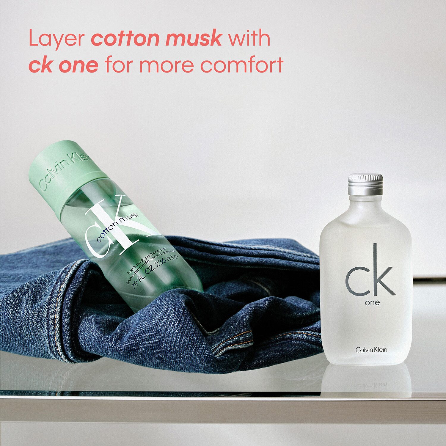 Calvin Klein Cotton Musk Hair & Body Perfume Mist