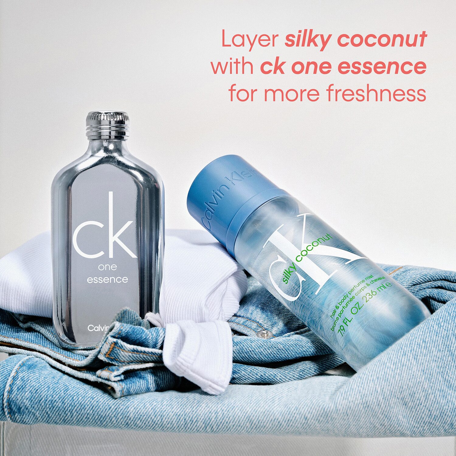 Calvin Klein Silky Coconut Hair & Body Perfume Mist