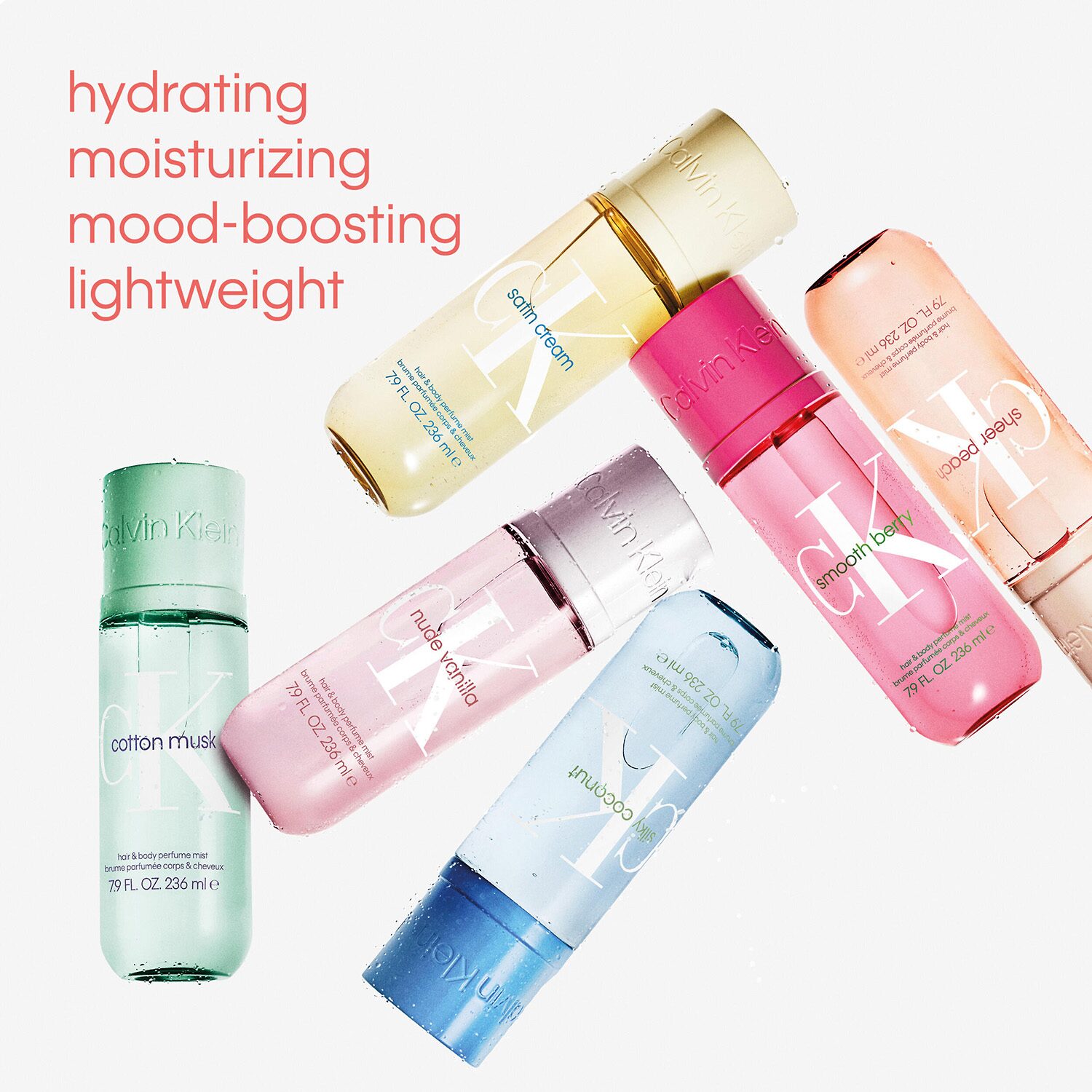 Calvin Klein Silky Coconut Hair & Body Perfume Mist