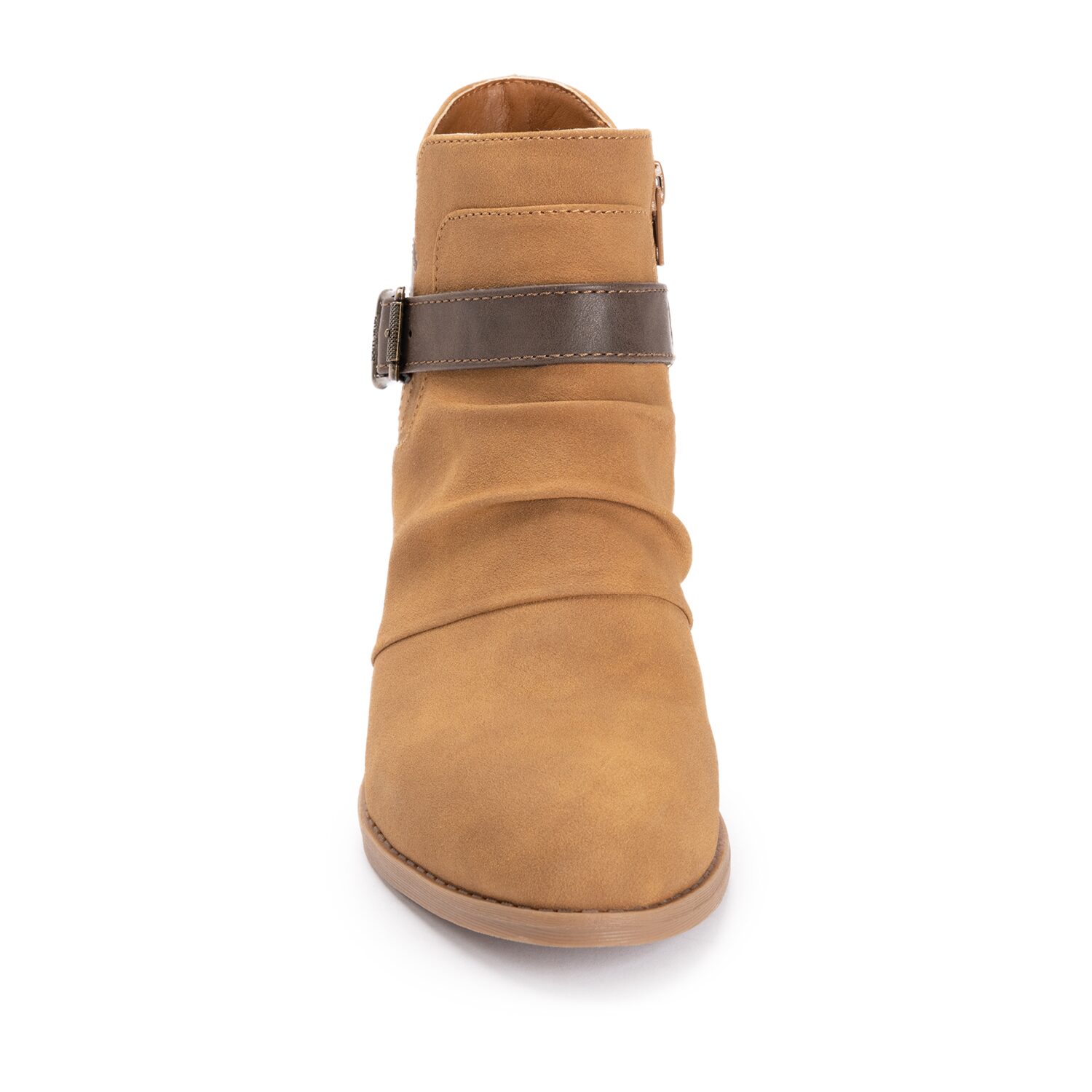 Muk Luks Womens Women'S Ml Footwear Chunky Heel Booties