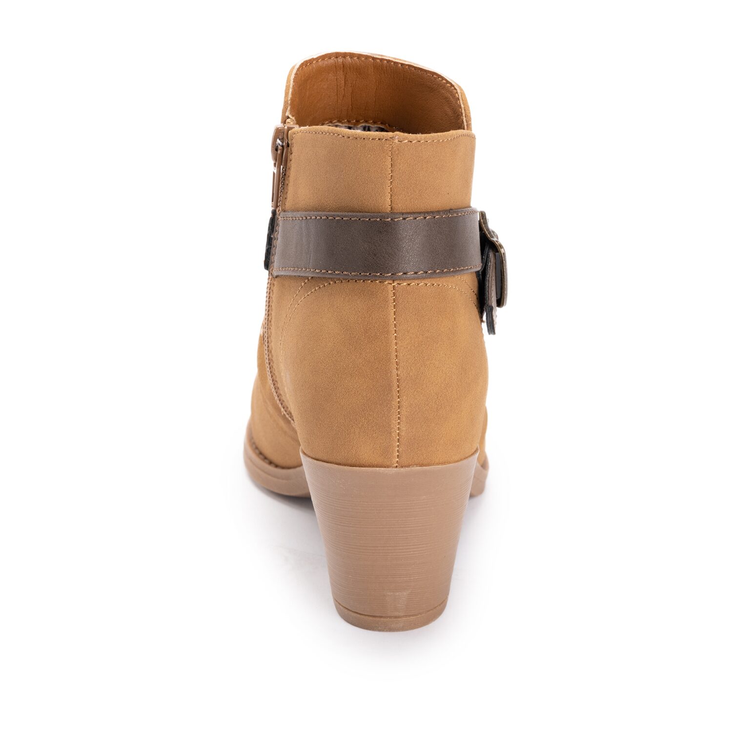 Muk Luks Womens Women'S Ml Footwear Chunky Heel Booties