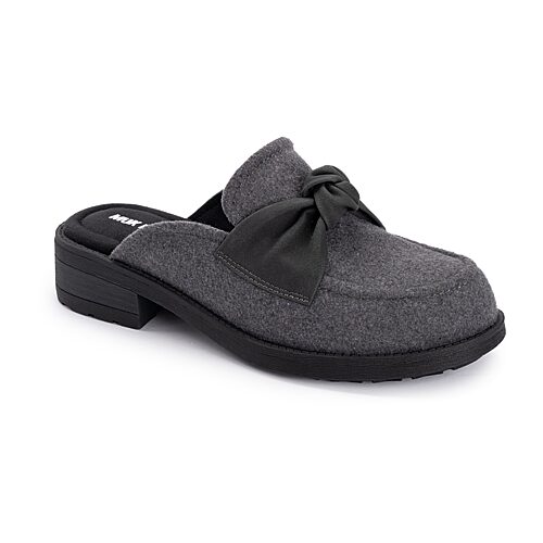 Muk Luks Women's ml Footwear Womens Round Closed Toe Mules In Gray