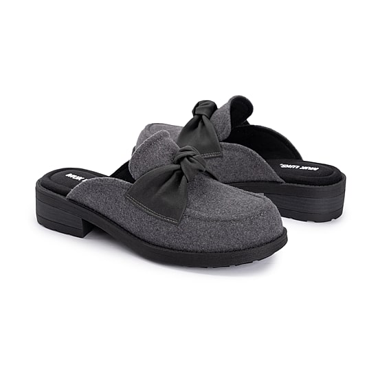 Muk Luks Womens Round Closed Toe Mules