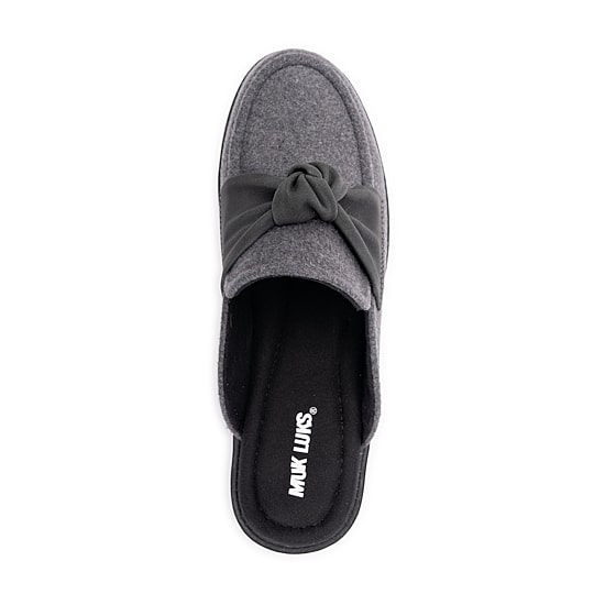 Muk Luks Womens Round Closed Toe Mules