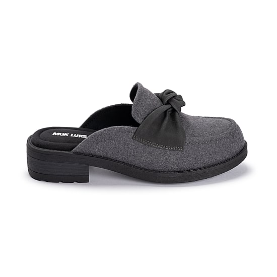 Muk Luks Womens Round Closed Toe Mules