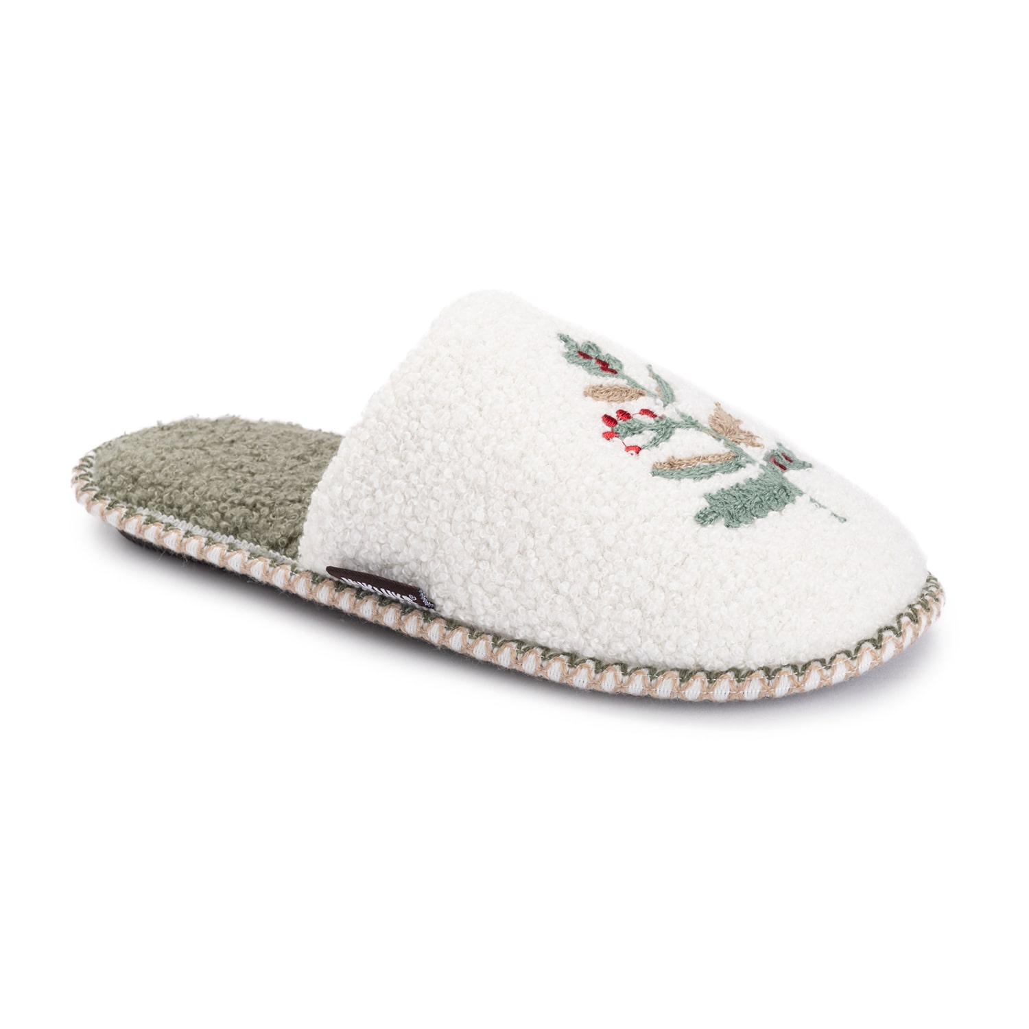 Muk Luks Womens Slip-On Slippers