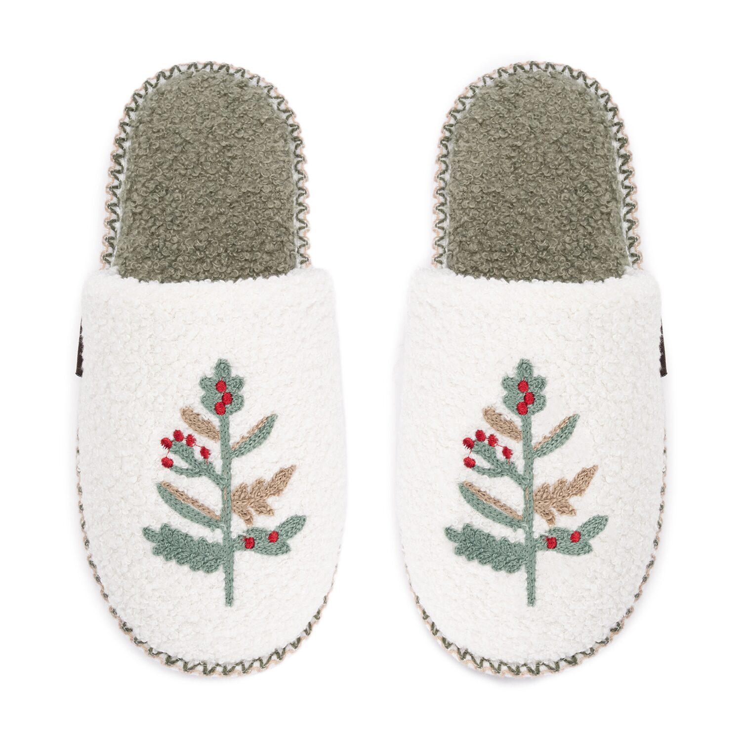 Muk Luks Womens Slip-On Slippers