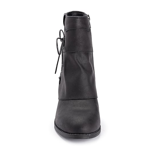 Muk Luks Womens Women'S Ml Footwear Chunky Heel Booties