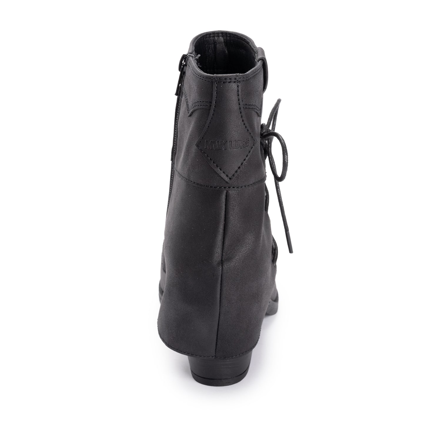 Muk Luks Womens Women'S Ml Footwear Chunky Heel Booties