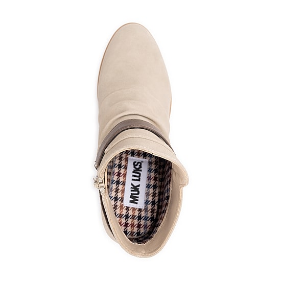 Muk Luks Womens Women'S Ml Footwear Block Heel Booties