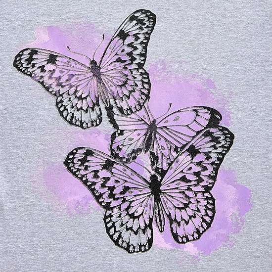 Womens Juniors Crew Neck Short Sleeve Regular Fit Graphic T-Shirt