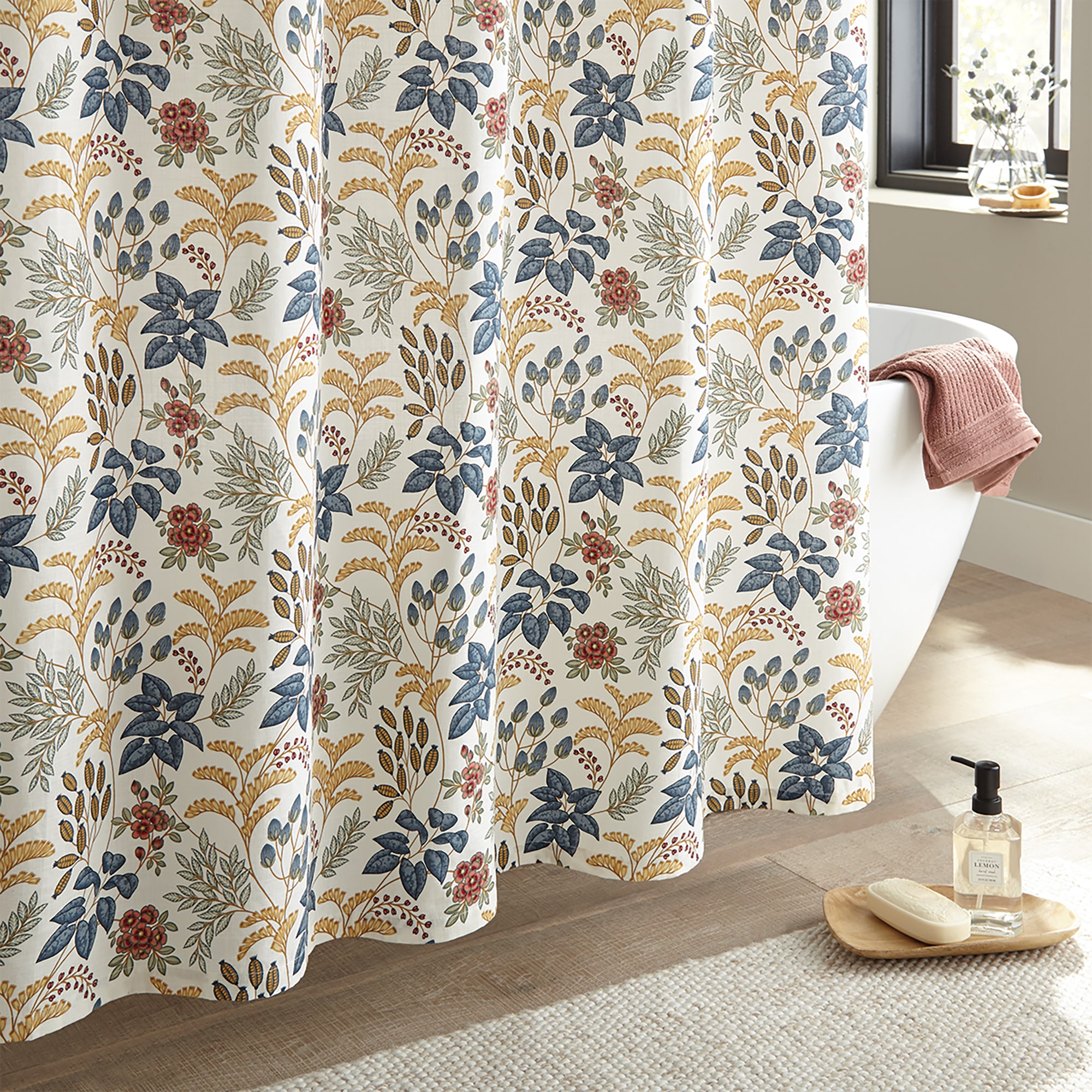 Linden Street Gilded Garden Shower Curtain