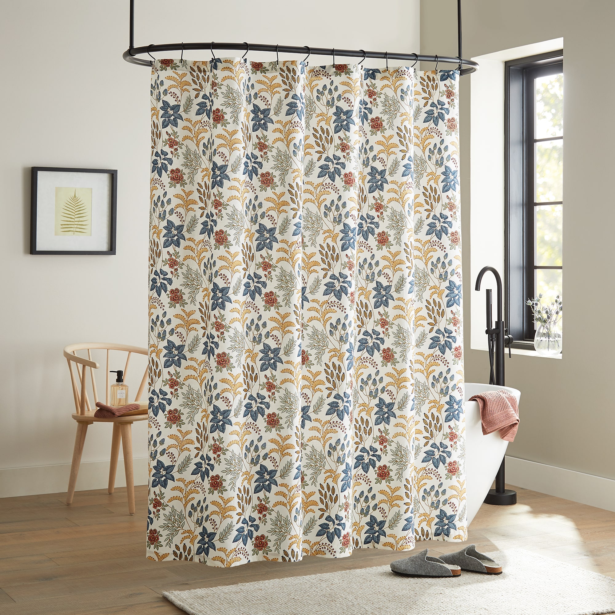 Linden Street Gilded Garden Shower Curtain