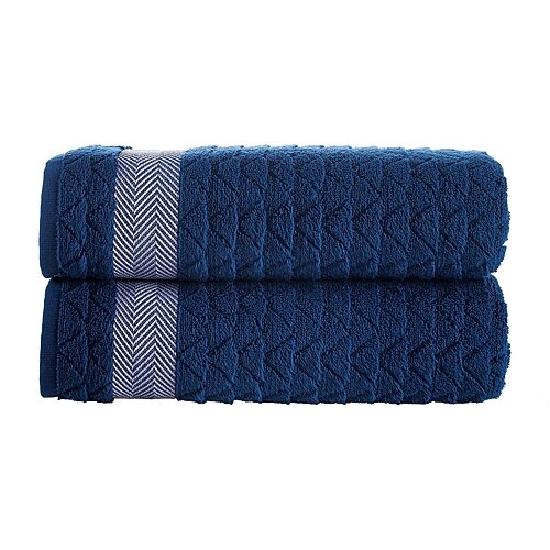 Depera Home 2-pc. Bath Towel In Blue