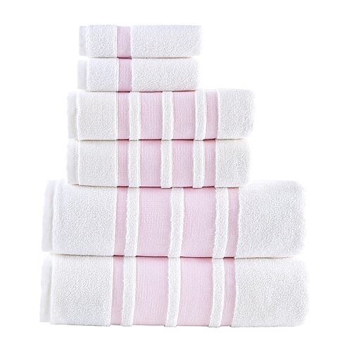 Depera Home 6-pc. Bath Towel Set In Pink