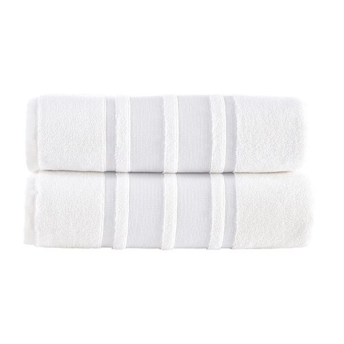 Depera Home 2-pc. Bath Towel In Silver