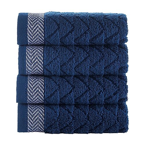 Depera Home 4-pc. Washcloth In Blue