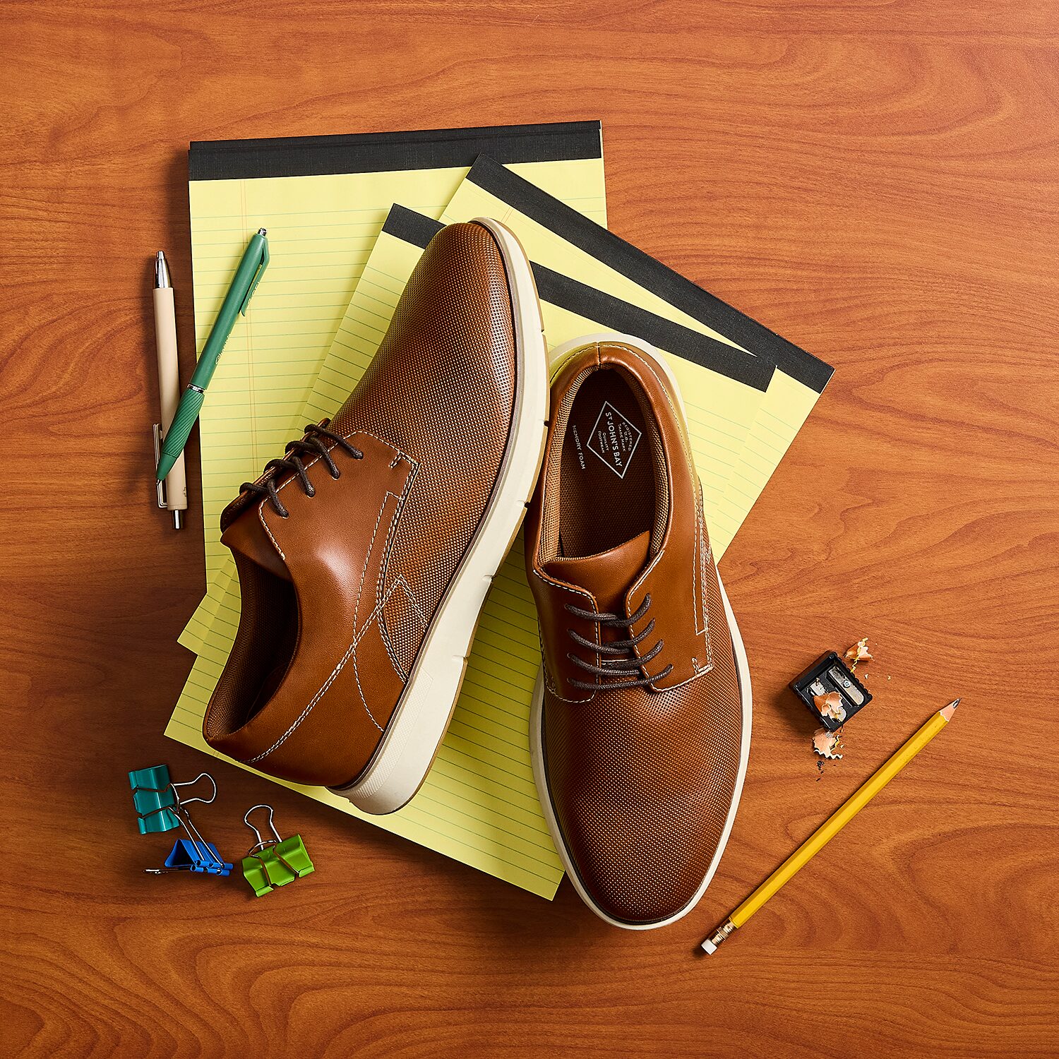 St. John's Bay Mens Canton Oxford Shoes