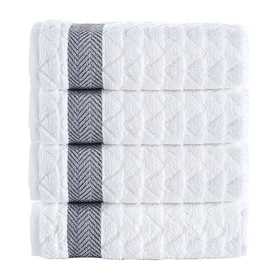 Depera Home Turkish Cotton 4-pc. Hand Towel