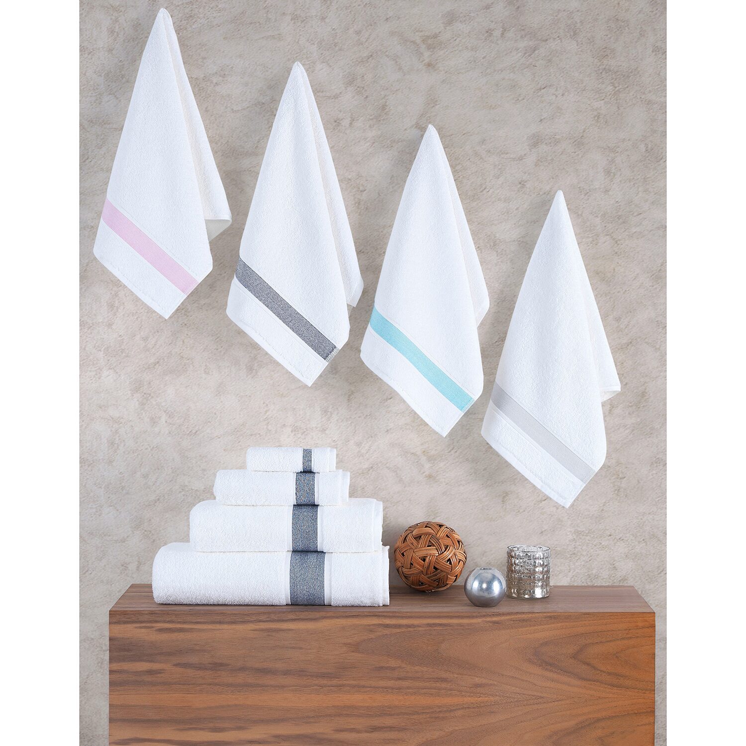Depera Home Turkish Cotton 2-pc. Bath Sheet
